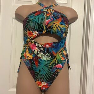 Tropical Plus Size Swimwear
